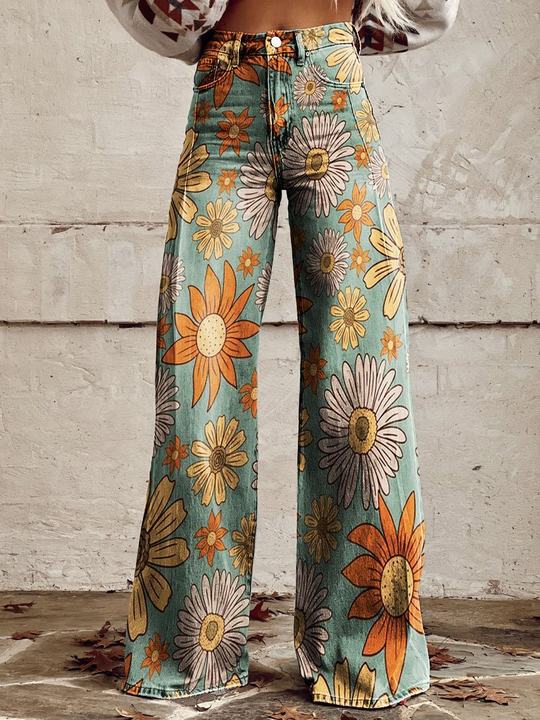 DELACROIX | Pantalon pour femme joyeux vintage (1+1 GRATUIT)