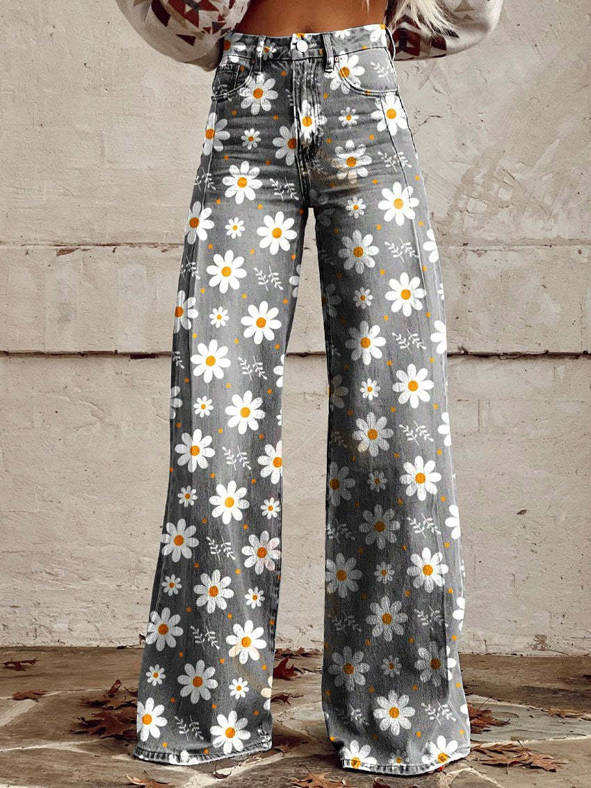 DELACROIX | Pantalon pour femme joyeux vintage (1+1 GRATUIT)