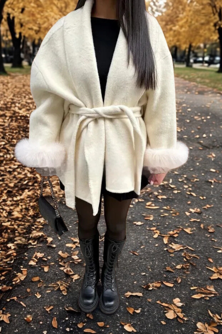 DELACROIX | MANTEAU FOURRURE MANCHE