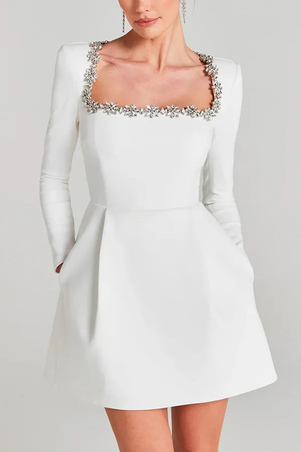 DELACROIX | ROBE MINI EN VELOURS