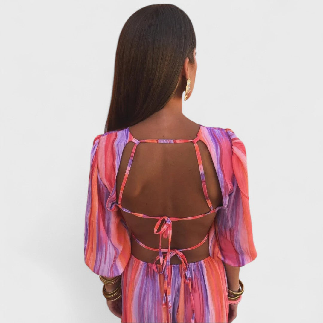 DELACROIX | Robe Maxi Éclat Riviera