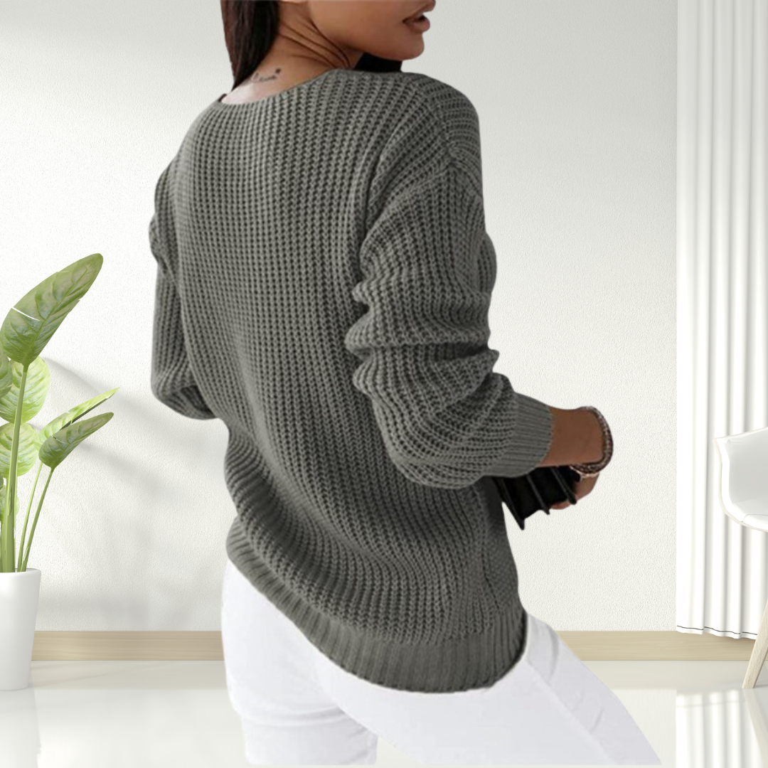 Oriana | Pull Tricoté Scandinave