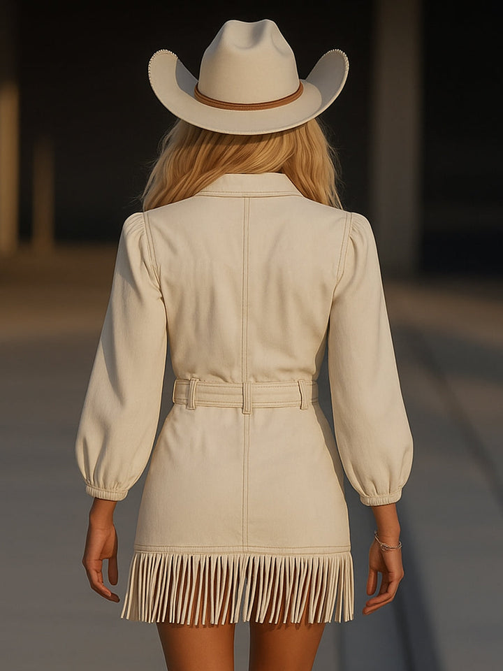 DELACROIX | COMBINAISON COURTE EN DENIM DE LUXE